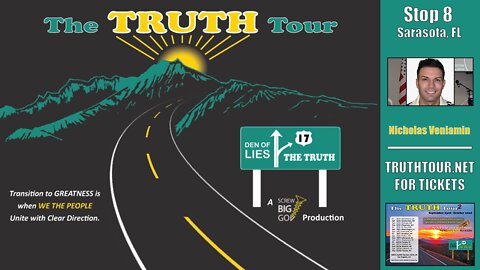 Nicholas Veniamin, Truth Tour 1, Sarasota FL, 7-7-22