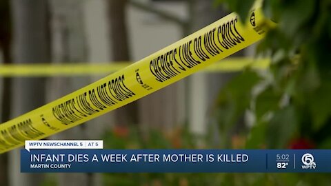 Infant dies week after Martin County husband shoots, kills wife