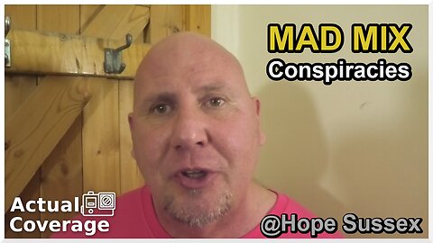 Mad Mix speaks about his love and fasination with conspiracy theories