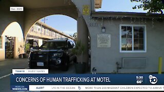 Concerns of human trafficking at motel