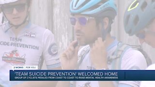 'Team Suicide Prevention' welcomed home