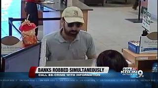 TPD searching for bank robbery suspects