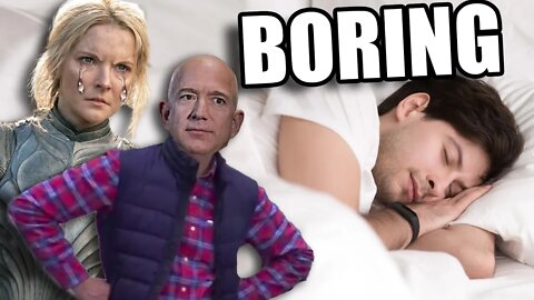 Rings Of Power Is Boring Again | Amazon Employee Falls Asleep While Watching This Show