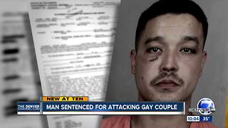 Man sentenced for attacking gay couple