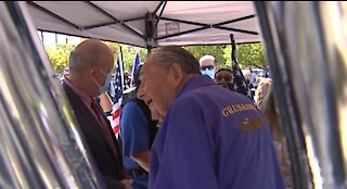 California community helps celebrate veteran's 107th birthday