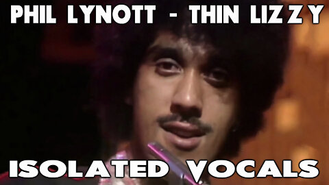 Thin Lizzy - Phil Lynott - The Boys Are Back In Town - Isolated Vocals - Ken Tamplin Vocal Academy