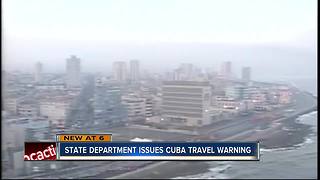 US to warn American travelers not to visit Cuba