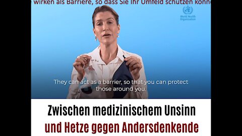 Maskenpflicht - Zwischen medizinischem Unsinn und Hetze gegen Andersdenkende