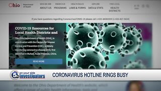 Ohio set up a hotline for questions about coronavirus. It can take time to get answers.