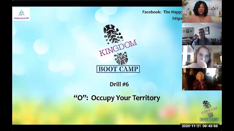 "Kingdom Bootcamp" - "Occupy Your Territory"
