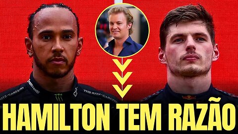 Rosberg diz que Hamilton tem razão sobre Verstappen | Hamilton diz que pararam a Mercedes