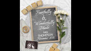 How to Edit Christian Pregnancy Announcement LN21-61epa