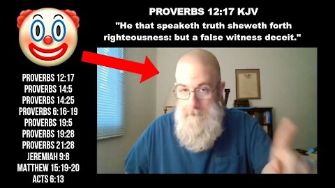Accountable KJV Accuses Me Of Being A Jesuit (Again) - What A Lying Jesuit Clown 🤡🤡