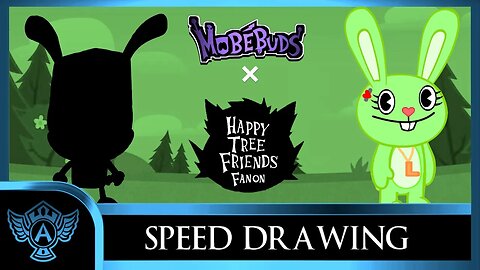 Speed Drawing: Happy Tree Friends Fanon - Lakeya | Mobebuds Style