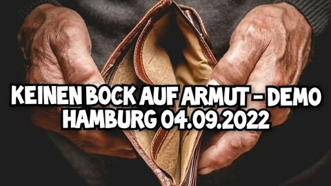 Kein Bock auf Armut - Demo - Hamburg 04.09.2022