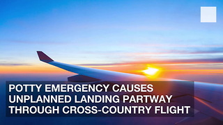 Potty Emergency Causes Unplanned Landing Partway Through Cross-Country Flight
