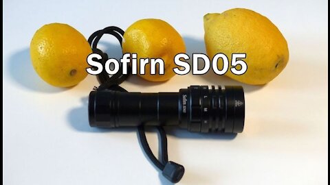 Sofirn SD05 Review (Dive Light): Super compact, 2500+ Lumens