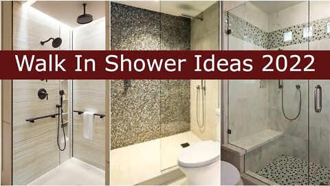 100+ Breathtaking Walk In Shower Ideas 2022 | Shower Designs For Small Bathroom | Walk in Shower