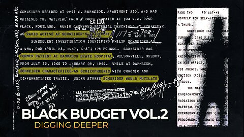 BLACK BUDGET VOL 2: DIGGING DEEPER | Trailer