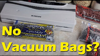 How I Vacuum Seal Bags without Vacuum Sealer Bags