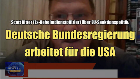 Scott Ritter über EU-Sanktionspolitik: Deutsche Bundesregierung arbeitet für die USA (19.09.2022)