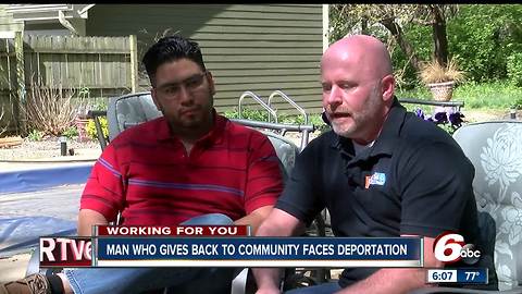 Man working to uplift Indy community faces deportation after his "stay" renewal was denied