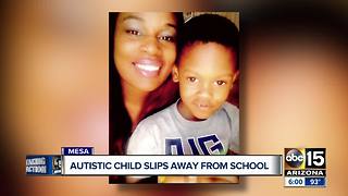 Woman upset after special needs son leaves school unnoticed