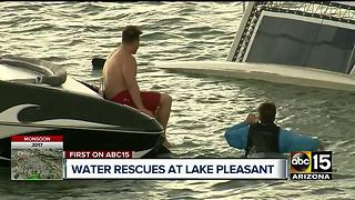 Storm causes chaos at Lake Pleasant