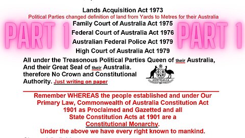All State's Australia Acts (Request) Act 1985 - Facts - Part 1