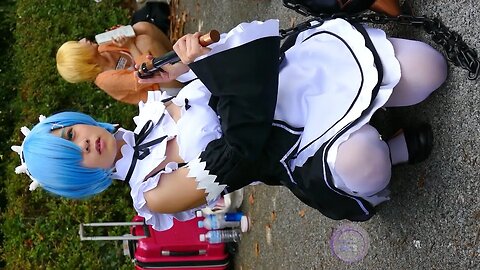 c92 Maid Cosplay Comiket Japan コミケット コスプレ レイヤー Fancam