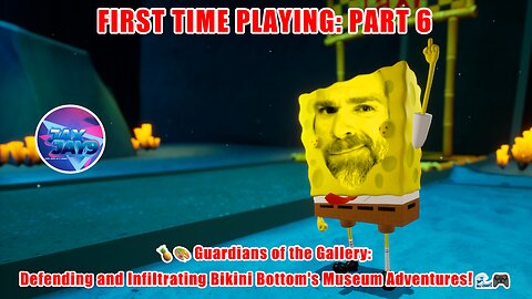 🍍🎨 Guardians of the Gallery: Defending and Infiltrating Bikini Bottom's Museum Adventures! 🌊🎮