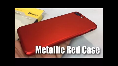 Ultra Thin Metallic Red iPhone Cover Review