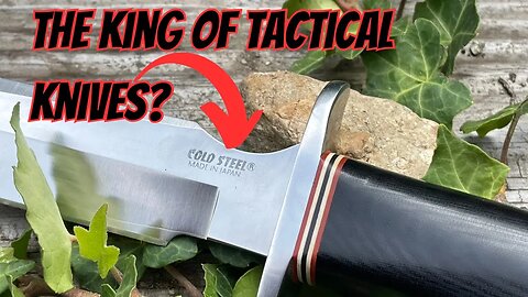 THE BEST TACTICAL FIGHTING KNIFE EVER | COLD STEEL R1