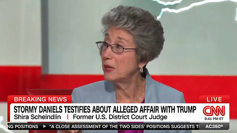 Former Federal Judge On Stormy Daniels' Testimony: Not Relevant…Shows She Was Trying To 'Get Trump'