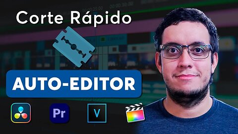 Descobri COMO AUTOMATIZAR a EDIÇÃO DE VÍDEO no Premiere Pro com PYTHON [AUTO-EDITOR]