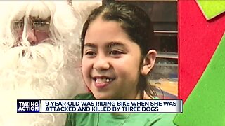 Family identifies 9-year-old girl fatally mauled by 3 dogs on Detroit's west side