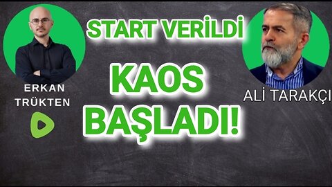 START VERİLDİ, KAOS BAŞLADI! Erkan Trükten&Ali Tarakçı