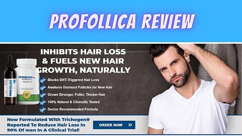 PROFOLLICA REVIEW DOES IT WORK ? Profollica Reviews - Profollica Hair Loss Treatment Benefits