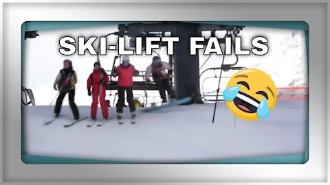 Epic Ski Lift Fails