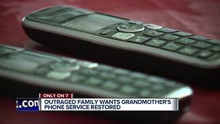 Detroit family blasts AT&T for not getting their grandmother's landline phone fixed