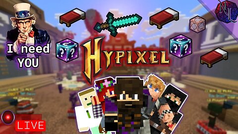 YOU Pick what WE Play in Hypixel LIVE