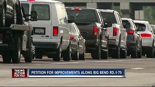 Man starts petition to speed up improvements along Big Bend Road