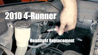 2010 Toyota 4Runner Low Beam Headlight Replacement is a Quick Fix