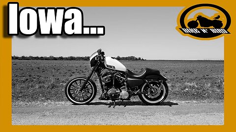 My Iowa Trip - Harley Davidson Sportster Iron 883