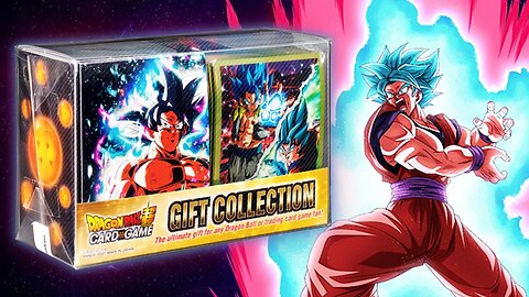 Opening A Dragon Ball Super Card Game Gift Collection Box!