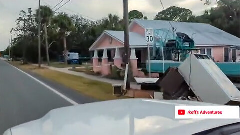 Live in Cedar Key Florida after Hurricane Idalia