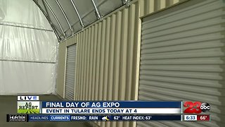 Final day of the 2019 World Ag Expo: Container Canopies