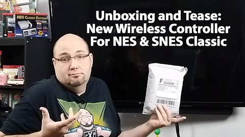 Unboxing the Hyperkin Scout 2 4 Ghz Wireless Controller for the NES Classic & SNES Classic Editions