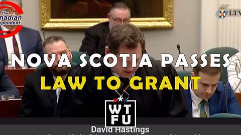 Nova Scotia passes law under the Financial Measures Act that grants the government access