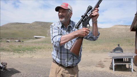 Shooting a Henry .357 Mag with a good ol' Veteran by Wapp Howdy